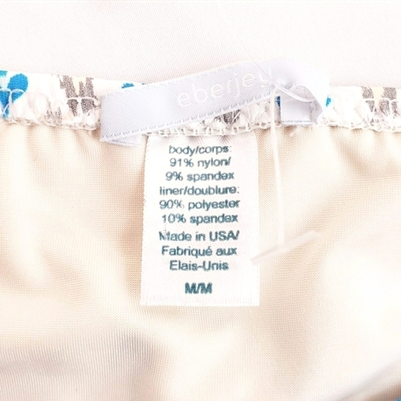 NWT Revolve Eberjey Beached Blues Valentina Bikini Bottoms - Picture 7 of 8